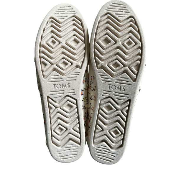 Toms New Alpargata Slip-On Flats, Llamas Print, Women's 8 - Picture 5 of 10
